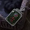 Colgante Thangka de Plata de Ley 925 Modelo Nuevo Adorno Colgante para Hombres y Mujeres, Colgante para Coche de Siete Estrellas Taoísta Venta al por Mayor