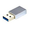 Convertidor de carga PD de Tipo C hembra a USB para Apple Huawei Adaptador de Tipo C hembra a A macho