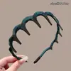 Nueva diadema de alta gama 2026, peine para el cabello estilo Maillard para peinar y arreglar los cabellos sueltos, accesorio para el cabello de uso diario estilo coreano para usar al aire libre
