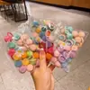 Elástico de Cabelo Infantil Bola de Pelúcia Faixa de Cabelo Elástico Fofo Cabelo de Menininha Não Machuca o Cabelo Novo Estilo 2025