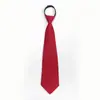 Jk Tie Female Lazy Nude-Free Brown Stripe Japanese Style College Style Decorative Wine Red Dk Shirt Boys Casual