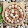 Raíz de Bodhi Forma de Corazón Pata de Gato Cuentas Sueltas Semilla de Bodhi Tallada a Mano Accesorios para Joyería DIY Materiales Hechos a Mano y Accesorios de Manualidades