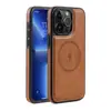 Nueva Funda Magnética Anti-Caída de Gama Alta Adecuada para iPhone 17 Funda de Teléfono 18 Promax Piel de PU 16 Funda de Cuero