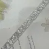 Renda Brilhante com Lantejoulas e Contas Bordadas à Mão, Largura 4cm, Acabamento para Vestido de Noiva DIY, Decoração de Cinto, Material para Palco