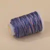 Cuerda Tejida a Mano de 6 Hilos con Gradiente de Cielo Estrellado Color Nata Pulsera Colgante para Coche Hecha a Mano Joyería DIY Estilo Chino Hilo Graduado de Moda