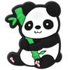 Adesivo Macio de Panda Fofo Transfronteiriço PVC Acessórios de Joia Plana Infantil Grampo de Cabelo Faixa de Cabelo Acessórios DIY