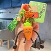 Casal Cartoon Genuíno Siamês Ripp Alça de Sucção Magnética Boneca Chaveiro Pingente de Carro Presente de Aniversário de Estudante