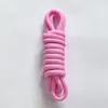 En stock de fábrica cuerda de paraguas línea miu 5 mm de núcleo poliéster color sólido tejido DIY colgante para mochila cuerda de ajuste de cintura flor