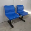Sillas de Plástico con Respaldo para Cancha de Baloncesto, Sillas de Espera para Infusión Hospitalaria, Taburetes para Áreas Públicas de Parques, Asientos de Descanso para Exteriores