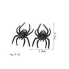 Aretes de serie de Halloween al por mayor del fabricante, aterradores y divertidos, fantasma, murciélago, araña, aretes de calavera