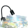 Foco mini acuario, Iluminación paisajismo acuario Sudamericano, Luz para plantas acuáticas, Luz de acuario, Luz LED para tanque nativo, Enfoque ajustable y color cambiante