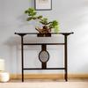 Mesa de Entrada Estilo Chino Nuevo Ft Mesa Larga Super Estrecha Mesa de Suministro Simple Moderna Mesa de Vista Lateral de Pared de Lujo Ligero Zen Entrada