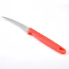 Atacado de fábrica utensílios de cozinha cabo de plástico descascador mini faca de frutas faca de frutas de aço inoxidável