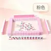 Vermelho net rosa pequeno mahjong tamanho mini mini cartas desenho animado acampamento ao ar livre portátil esfregar à mão dormitório viagem portátil
