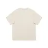 Camiseta de Trabajo Cruzada de Manga Corta para Hombre Lyocell Cuello Redondo Seda Helada Tallas Grandes Personalizada Camiseta Deportiva Bordada al por Mayor