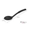 En stock Amazon Utensilios de Cocina de Nylon Cuchara para Sopa Cuchara para Sopa Garra para Espagueti Cuchara Utensilios de Cocina