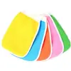 Toalla de Baño Coreana Sin Frotar Tamaño Grande Engrosada Exfoliante Toalla de Baño Exfoliante de Espalda Guantes de Baño Color Sólido