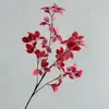 Folhas Artificiais de Azaleia de Outono, Folhas de Magnólia, Folhas de Casamento, Arte Floral Suave, Flores Artificiais, Folhas Artificiais de Bordo Decorativas, Decoração de Casa de Outono Transfronteiriça