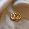 Pendientes de Aro Retorcido con Circonita Dorada para Mujer 2026 Nuevo Estilo Popular Pendientes de Aro de Gama Alta Pendientes Exquisitos para el Uso Diario