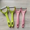 Faca para Descascar Cozinha Descascador Multifuncional Raspador Descascador de Batata Maçã Pepino Ralador Doméstico Ralador de Melão