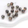 Cuentas Facetadas Manchadas de Vidrio Cuentas Sueltas Hecho a Mano DIY Pulsera de Cuentas de Mano Collar Bolsos Accesorios de Joyería Al por Mayor