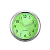 Nueva Decoración de Pegatina Super Luminosa para Tablero Digital de Coche Reloj de Cuarzo Universal Adorno Interior de Coche Gráfico de Hora