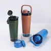 Copo Isolado a Vácuo de Aço Inoxidável 304 para Uso Transfronteiriço, Copo Misturador Portátil Grande Capacidade para Fitness, Copo de Água Esportivo Portátil para Exterior
