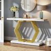 Mesa de Entrada Criativa Estilo Americano, Mesa Console Simples para Hall de Entrada Corredor Sala de Estar Lateral de Parede Vista Final, Móveis Personalizados