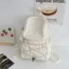 Mochila Escolar, Mochila de Color Contrastante, Bolsa de Viaje Casual Ligera, Mochila de Montañismo, Mochila Escolar de Gran Capacidad para Estudiantes de Secundaria y Preparatoria