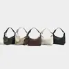 2025 Nova Bolsa Baguete Portátil Bolsa de Grande Capacidade Bolsa Feminina Moda Bolsa de Ombro Casual Xadrez Bolsa Tote de Axila