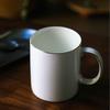 Caneca de Cerâmica Revestida Criativa Caneca de Água de Porcelana Osso Impressão por Transferência de Calor com Logo Presente Publicitário Caneca no Atacado