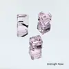 Broca para Cubitos de Hielo Dongzhou Broca de Cubo de 4 mm Huazi 4841 Mismo Estilo Cristal K9 de Alta Calidad Accesorios para Uñas Planos