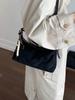 Bolso de Axila de Aspecto Retro de Alta Calidad para Mujer 2025 Otoño Nueva Moda Nicho Bolso Dumpling Estilo Extranjero Bolso de Hombro Único Cruzado