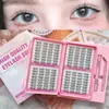 Pestañas postizas de comercio exterior transfronterizo, juego de pegamento de mariposa ligero, pestañas suaves y atmosféricas con filtro de luz suave, el más vendido