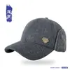Gorro Cálido de Lana con Forro Polar para Proteger las Orejas en Otoño e Invierno para Mujer, Gorro Resistente al Frío para Exteriores, Gorra de Béisbol para Personas de Mediana Edad y Mayores, Hecho a Medida para Hombre
