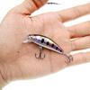 Señuelo Minnow 5cm/6.5g Cebo de Agua Dulce para Peces de Lucha, Señuelo Duro Hundible Especializado, Señuelo de Pez Artificial, Señuelo
