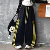 Conjunto de Pantalones Anchos para Niña 2026 Primavera y Otoño Nuevo Camiseta de Manga Larga con Pantalones Rectos, Pantalones Deportivos y Pantalones de Deporte