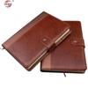 Shenshi 8725 Fivela Couro Sintético Caderno de Anotações Escritório Comercial Papelaria Diário A5 Atacado Estilo Retrô