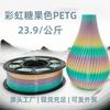 Filamento para Impresión 3D Petg Color Caramelo Arcoíris Compatible con Tuozhu Material Innovador Ams Universal Grado de Exportación Color Iridiscente