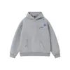 Moletom Pesado com Capuz Bordado de Fábrica Hoodie Masculino Tendência Nacional Tops de Casal Jaqueta Espessa de Lã Outono e Inverno Tendência Feminina