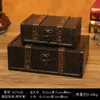 Caja de Almacenamiento de Madera Retro con Cerradura Caja de Contraseña Caja para Cartas Tarjetas Tesoros Caja Pequeña de Madera Almacenamiento Caja de Madera Caja de Sellado