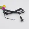 2 Enchufes 2 Cables de Bujía de Doble Núcleo Cable de Interruptor Tablero Basculante de Control Certificado 3C Estándar Nacional Accesorios de Iluminación Negros y Blancos