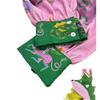 S-6Xl Amazon Transfronterizo Europeo y Americano Nuevo Vestido Largo Acampanado de Manga Larga Estampado de Moda para Mujer Talla Grande