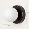 [Transfronterizo] Lámpara de Lectura de Cabecera con Brazo Oscilante Estilo Bauhaus Minimalista Lámpara de Pared Vintage Pared de Fondo de Dormitorio Sala de Estar Estilo Americano