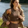 Chaleco Corto Básico de Color Sólido para Mujer, Ropa Interior Transpirable Elástica de Algodón sin Mangas, Camisola Adelgazante de Cintura Alta, Venta al por Mayor desde el Fabricante