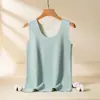 Chaleco térmico sin costuras de terciopelo de dos colores por ambos lados para hombre y mujer con corte de figura chaleco más base lijada fabricantes de ropa interior al por mayor