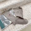 Nuevos Calcetines para Mujer 2025 para Otoño e Invierno, Calcetines Deportivos de Algodón Estilo Coreano con Bordado Plisado, Largo hasta Media Pantorrilla