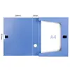 Caixa de Arquivo Deli Blue Caixa de Arquivo A4 7,5cm/5,5cm/3,5cm/2,5cm33512 Caixa de Armazenamento de Escritório