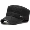 Chapéu de Outono e Inverno para Homens de Meia-idade e Idosos, à Prova de Vento, à Prova de Frio, Chapéu de Vovô, para Ciclismo e Atividades ao Ar Livre, Forrado com Lã, Espessado, Proteção para Orelhas, Chapéu de Algodão Quente