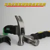 Mini martillo de uña, martillo de mango corto, herramienta multifuncional para el hogar para instalación, extracción de clavos, carpintería, pequeño martillo de escape, martillo de salvamento